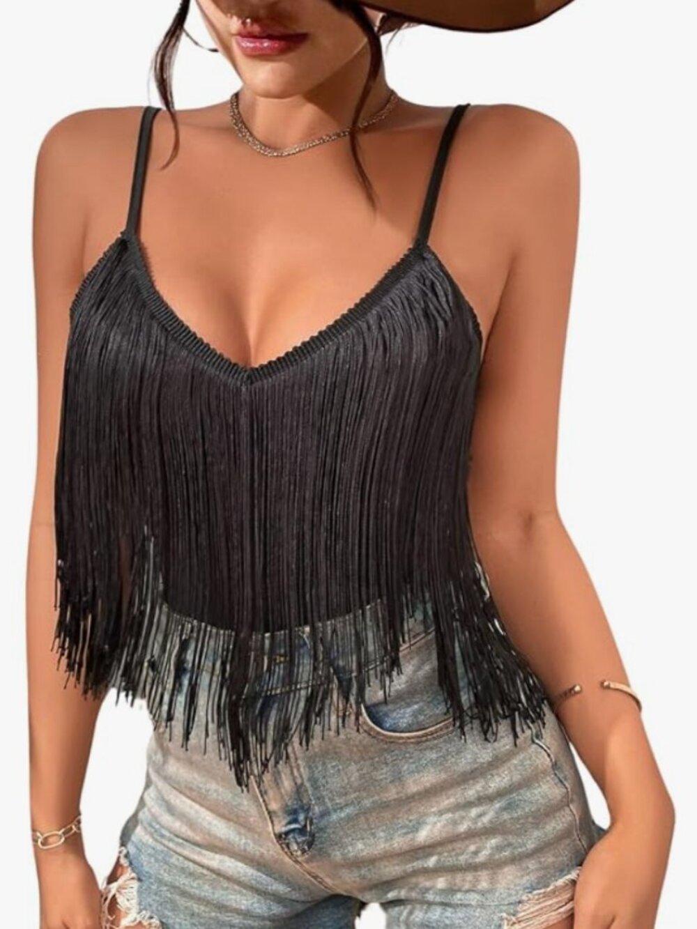 Western Cowgirl Fringe Top